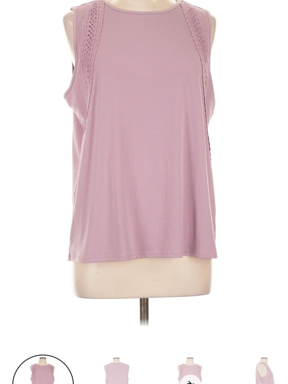 Banana Republic Lavender Sleeveless Tank